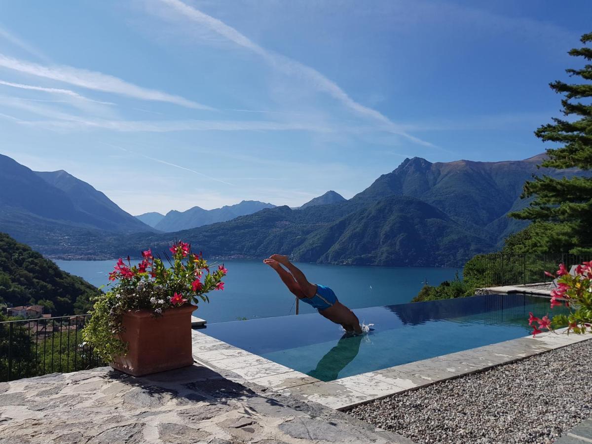 Villa Silvi Piscina Sauna E Hot Tub Perledo Exteriör bild
